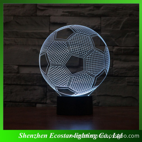 Novelty 3D Led Table Football Night Light